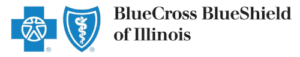 BlueCross BlueShield of Illinois logo.