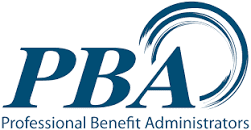 PBA logo with blue swirl design.