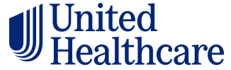UnitedHealthcare logo in blue text.